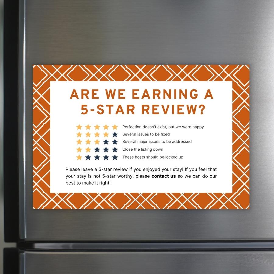 Earn Your Stars Review Magnets