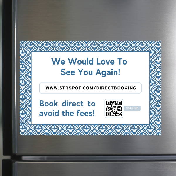 Better Direct Booking QR Magnets