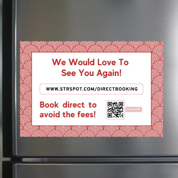 Better Direct Booking QR Magnets