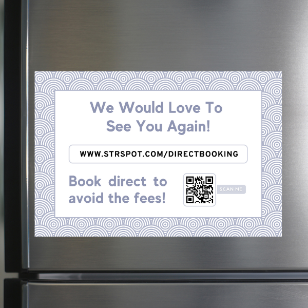 Better Direct Booking QR Magnets