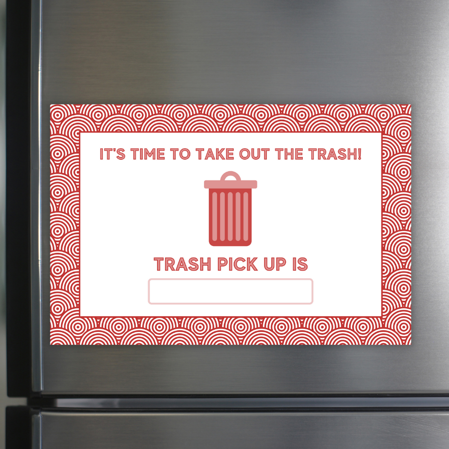 Better Ratings Trash Reminder Magnets