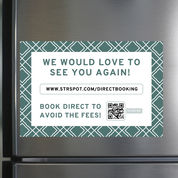 Earn Your Direct Bookings QR Magnets