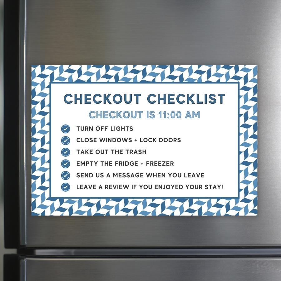 Leafy Checkout Magnets