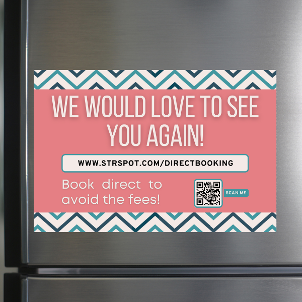 Standout Direct Booking QR Magnets