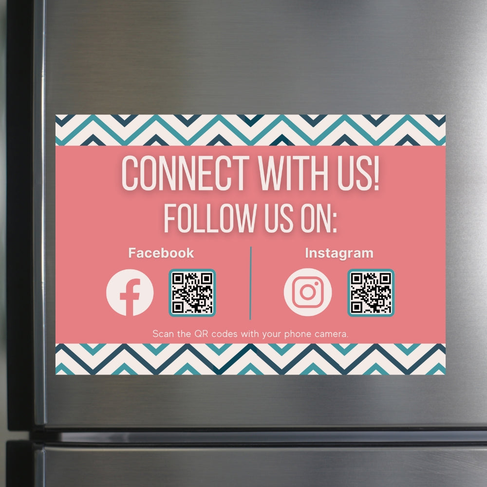 Standout Social Media Magnets - Two Pages