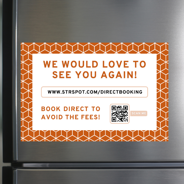 Top-Notch Direct Booking QR Magnets