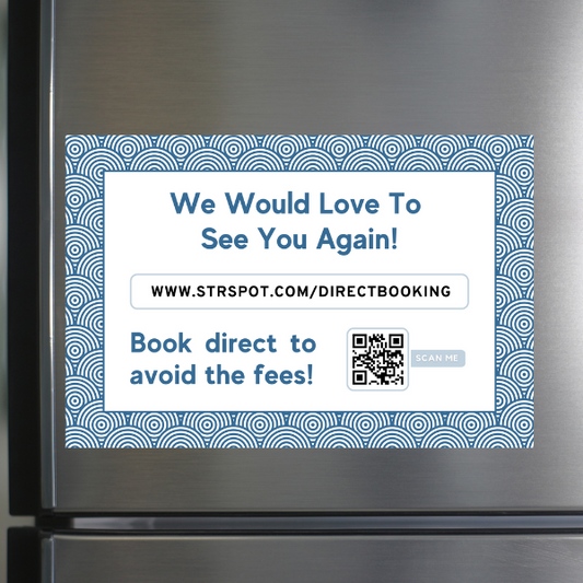 Better Direct Booking QR Magnets